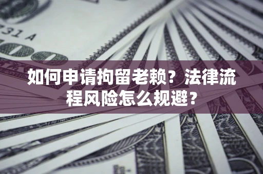 北京如何申请拘留老赖？法律流程风险怎么规避？