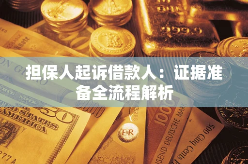 北京担保人起诉借款人：证据准备全流程解析