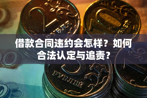 北京借款合同违约会怎样？如何合法认定与追责？