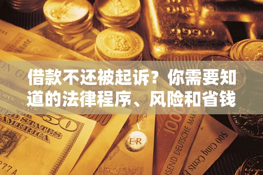 北京借款不还被起诉？你需要知道的法律程序、风险和省钱技巧