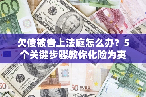 北京欠债被告上法庭怎么办？5个关键步骤教你化险为夷