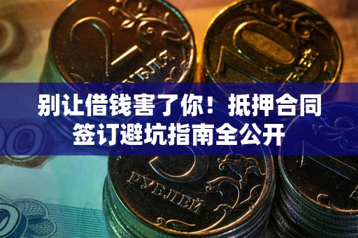 北京别让借钱害了你！抵押合同签订避坑指南全公开
